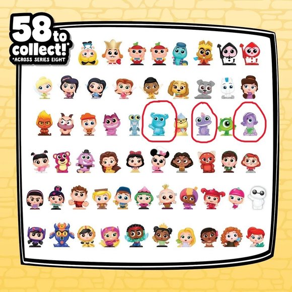 Disney Doorables Series 8: Bundle from Monsters, Inc. - Picture 2 of 2